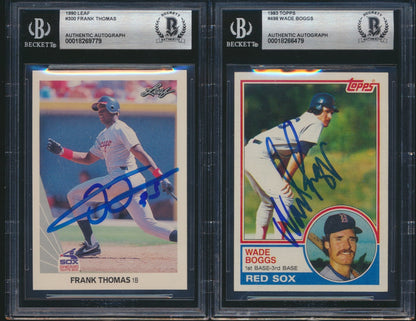 Baseball Autograph Mini Mixer (22 spots) with 4 '58 Topps Auto Spots