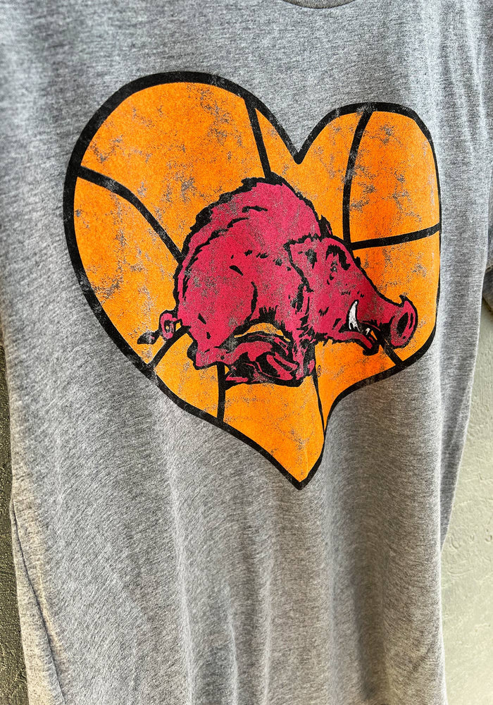 Basketball Heart Hog