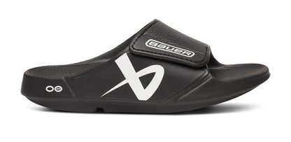 BAUER/OOFOS Women's OOahh Sport Flex Sandal – Black