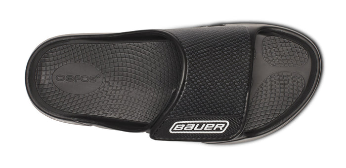 BAUER/OOFOS Women's OOahh Sport Flex Sandal – Black