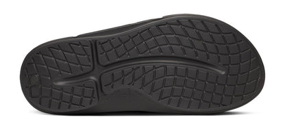 BAUER/OOFOS Women's OOahh Sport Flex Sandal – Black