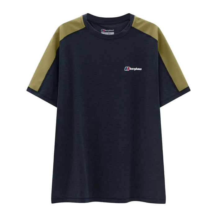 Berghaus Men's 2 Piece Co Ord Set Black/Green T-Shirt & Shorts
