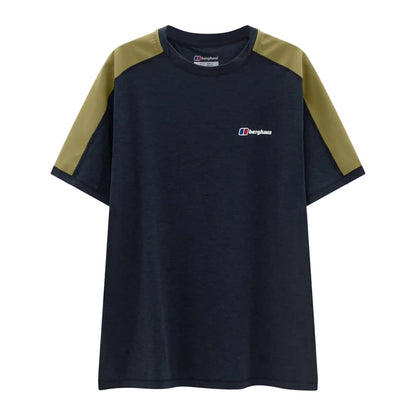 Berghaus Men's 2 Piece Co Ord Set Black/Green T-Shirt & Shorts