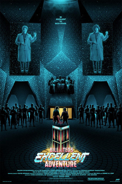 Bill & Ted's Excellent Adventure Poster
