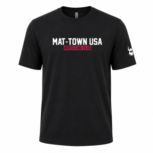 Black Mat Town USA Wrestling Club Shirt