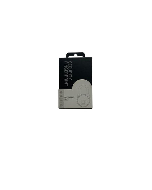 Bluetooth Fingerprint Padlock Round