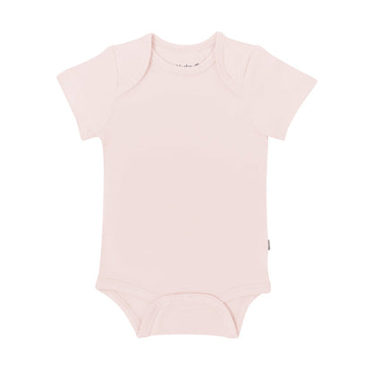 Flat lay of Kyte Baby Bodysuit in Blush