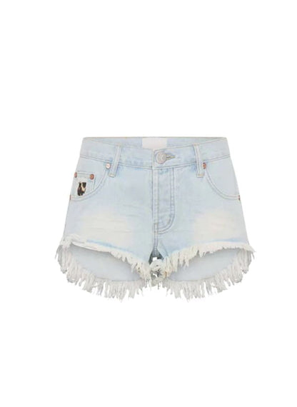 Shorts One Teaspoon Bonitas Low Waist Denim Short Le Surf Apoella