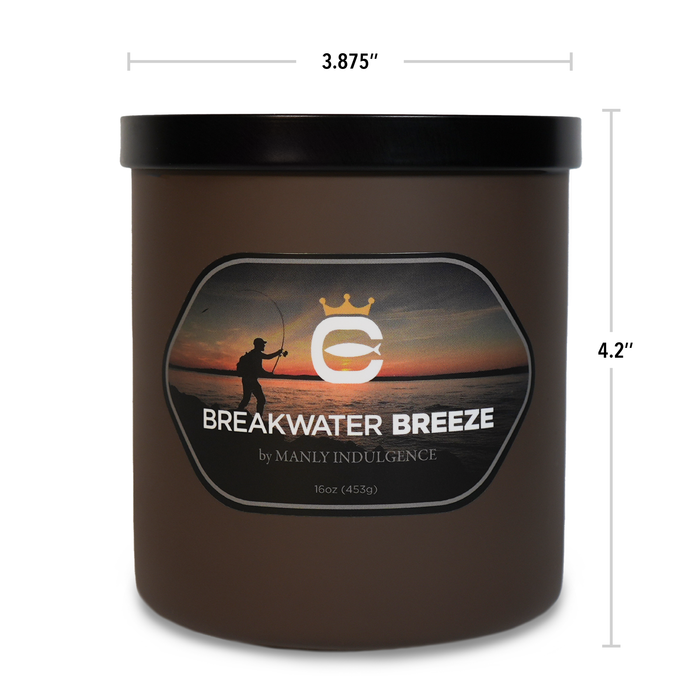 Breakwater Breeze, 16oz, Two Wick Candle