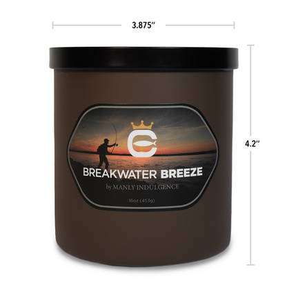 Breakwater Breeze, 16oz, Two Wick Candle