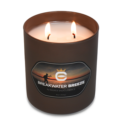 Breakwater Breeze, 16oz, Two Wick Candle
