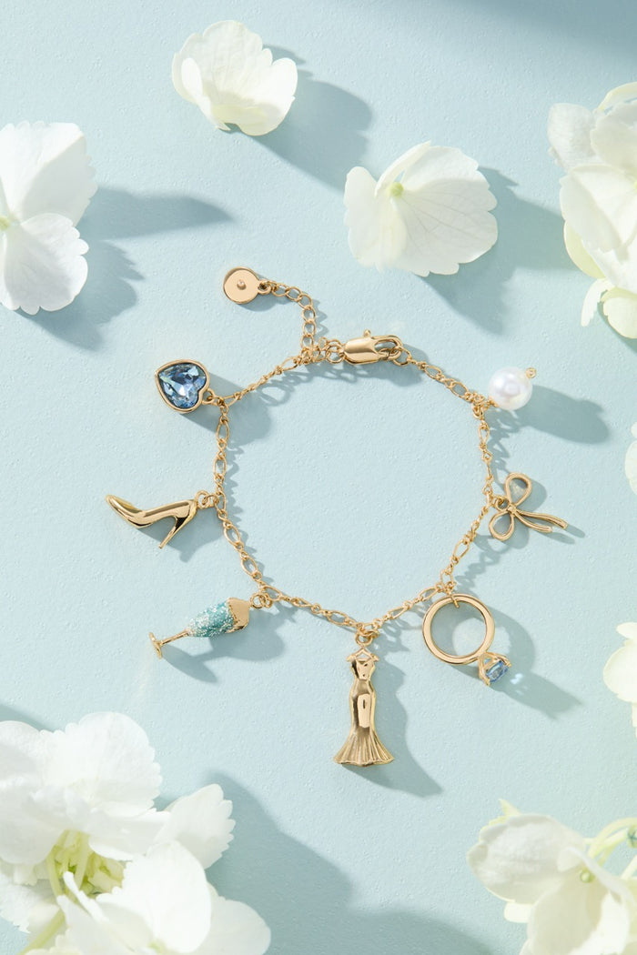 Bridal Multi-Charm Bracelet