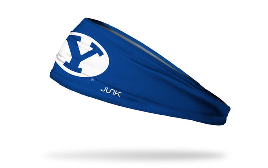 Brigham Young University: Y Logo Royal Big Bang Lite Headband - View 1