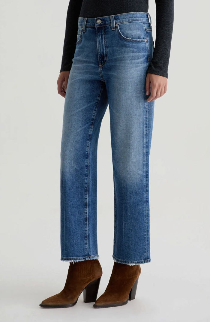 Brinley Crop Jeans-Denim-Uniquities