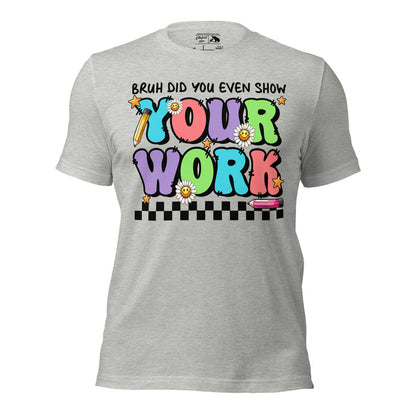 Funny gift idea for math teachers featuring a bold graphic tee