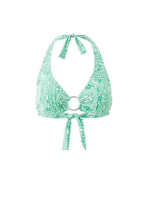 Bikini Melissa Odabash Brussels Halter Hoop Bikini Top Medina Apoella