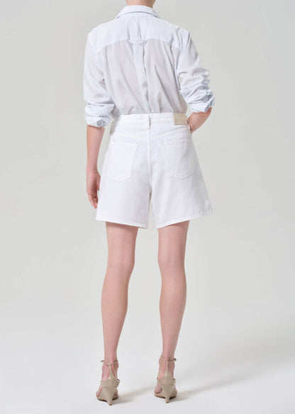 Brynn Drawstring Short-Denim-Uniquities
