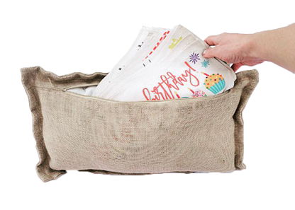 Burlap: Pillow ONLY (with insert)