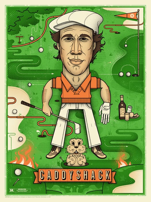 Caddyshack Cesar Moreno poster
