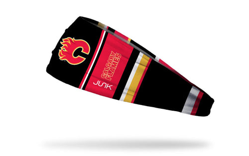 Calgary Flames: Bar Down Big Bang Lite Headband - View 1