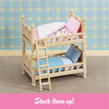 Calico Critters Stack & Play Beds Furniture and Accessories Set