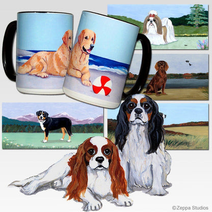 Cavalier King Charles Spaniel Scenic Mug