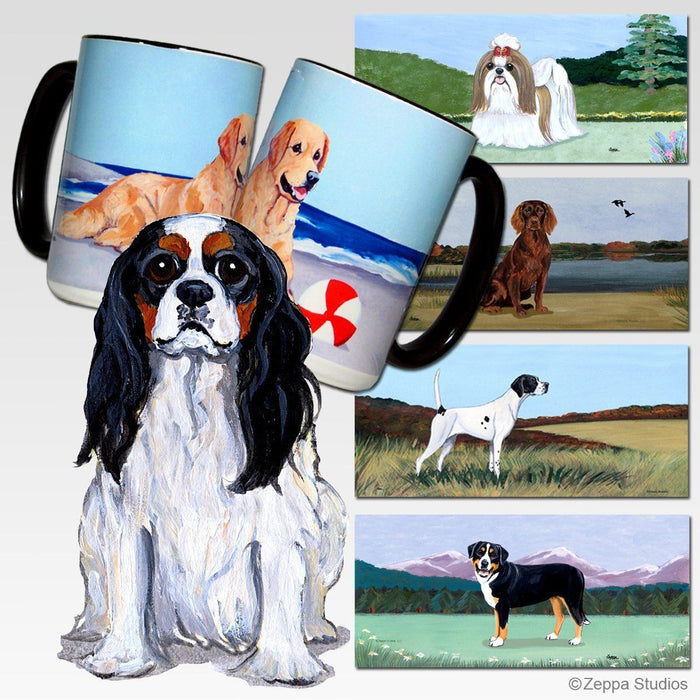 Cavalier King Charles Spaniel Scenic Mug