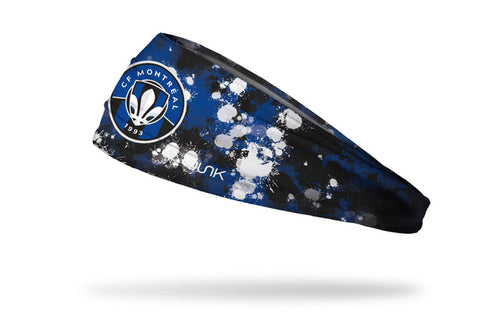 CF Montreal: Splatter Big Bang Lite Headband - View 1