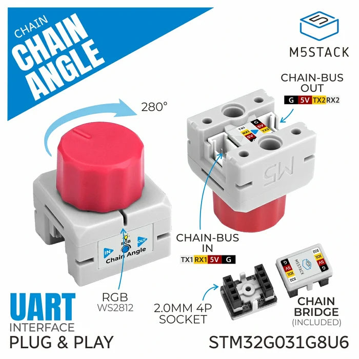 Chain Angle (STM32G031) - m5stack-store