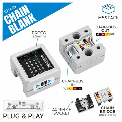 Chain Blank Proto with Chain Bridge - m5stack-store