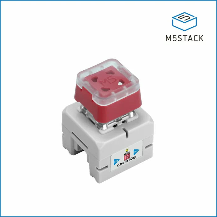 Chain Mechanical Key Button (STM32G031) - m5stack-store