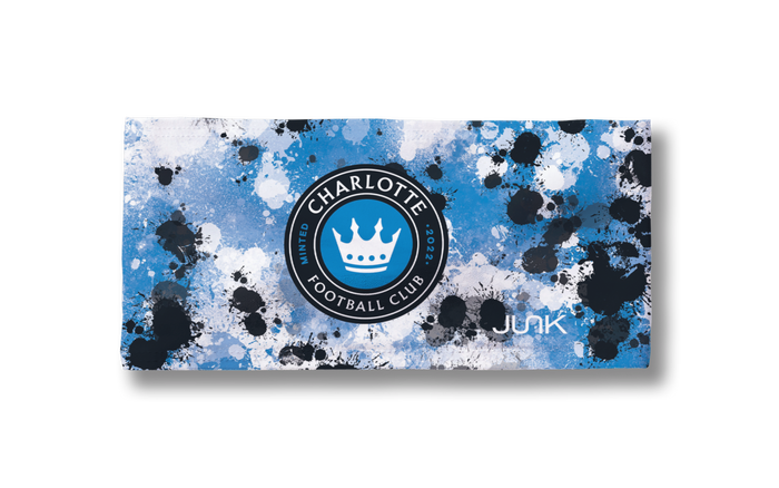 Charlotte FC: Splatter Big Bang Lite Headband - View 3