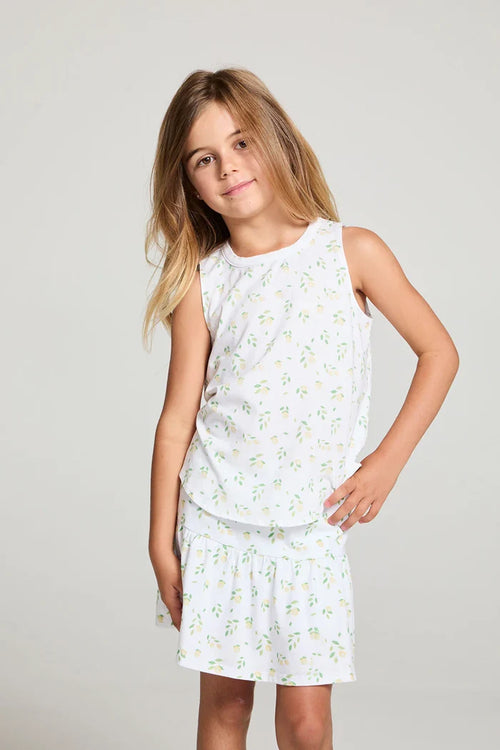 Chaser | All Over Lemons Girls Tank