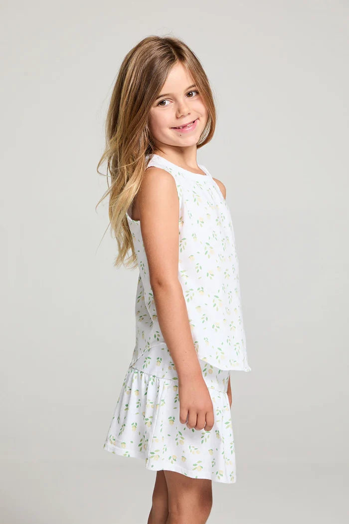 Chaser | All Over Lemons Girls Tank