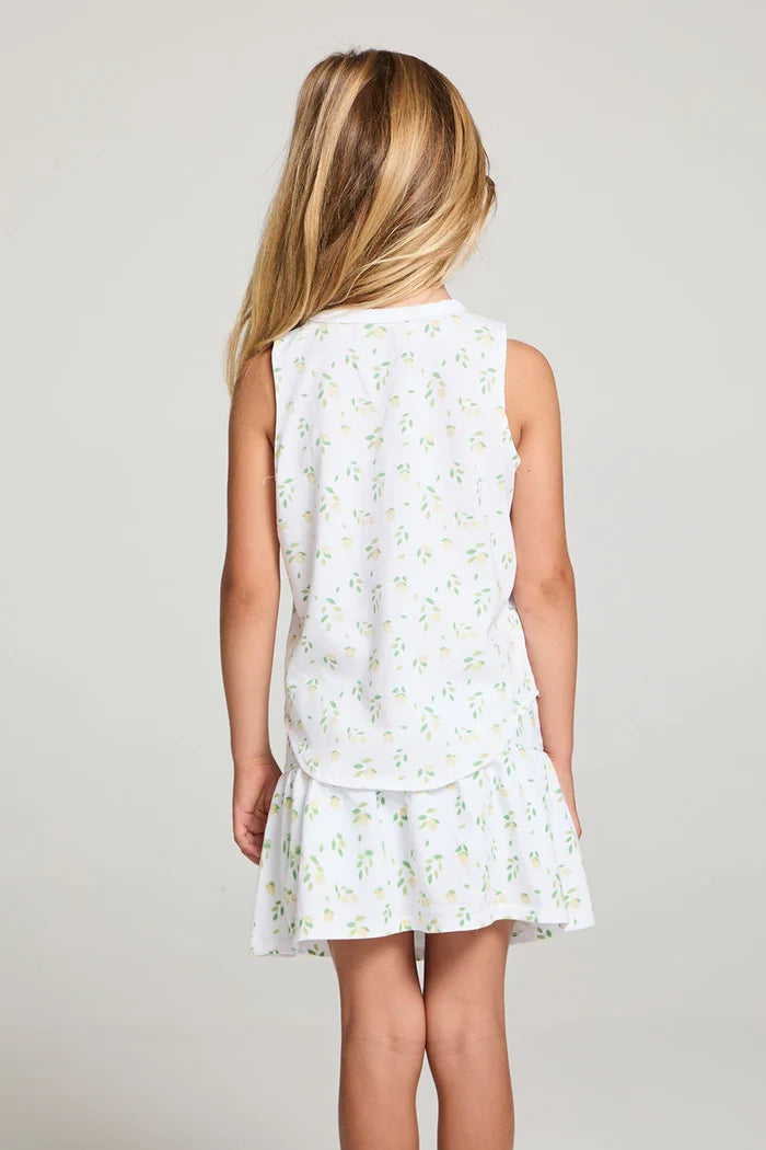 Chaser | All Over Lemons Girls Tank