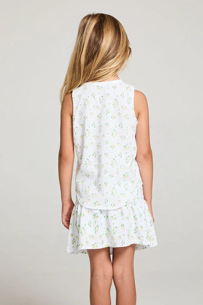 Chaser | All Over Lemons Girls Tank