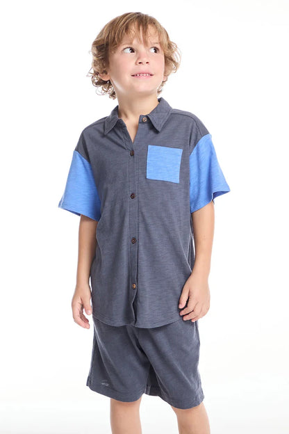 Chaser | Boys Modal Slate Short
