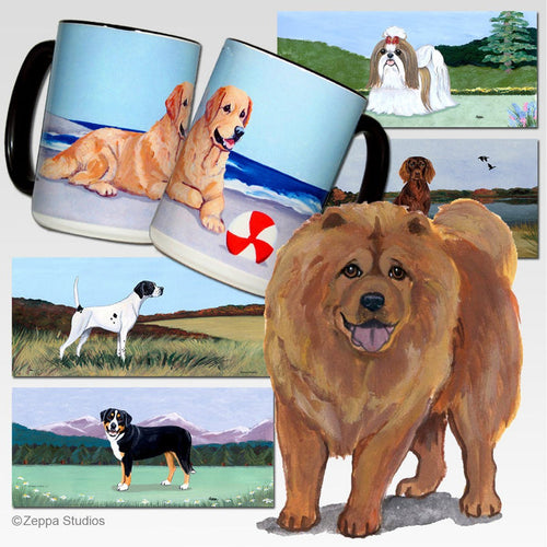 Chow Chow Scenic Mug