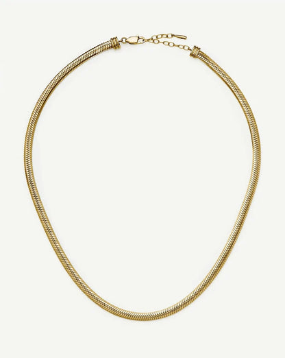 Classic Snake Chain Necklace | 18ct Gold Plated Necklaces Missoma