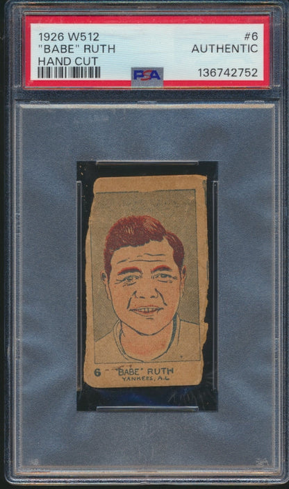 Clearout Mixer (62 spots) Featuring 1926 Babe Ruth + 42 Graded Cards