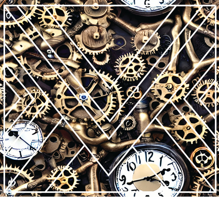 Clocks and Gears ~ Pre-Cut Template