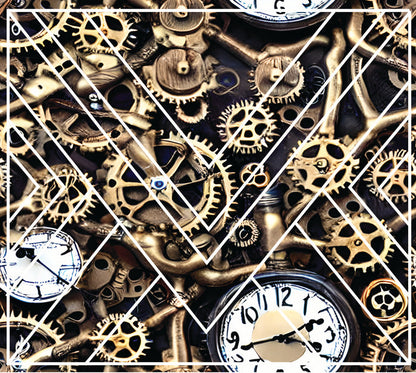 Clocks and Gears ~ Pre-Cut Template
