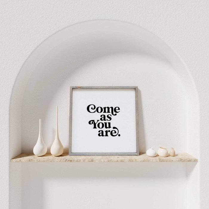 come as you are canvas