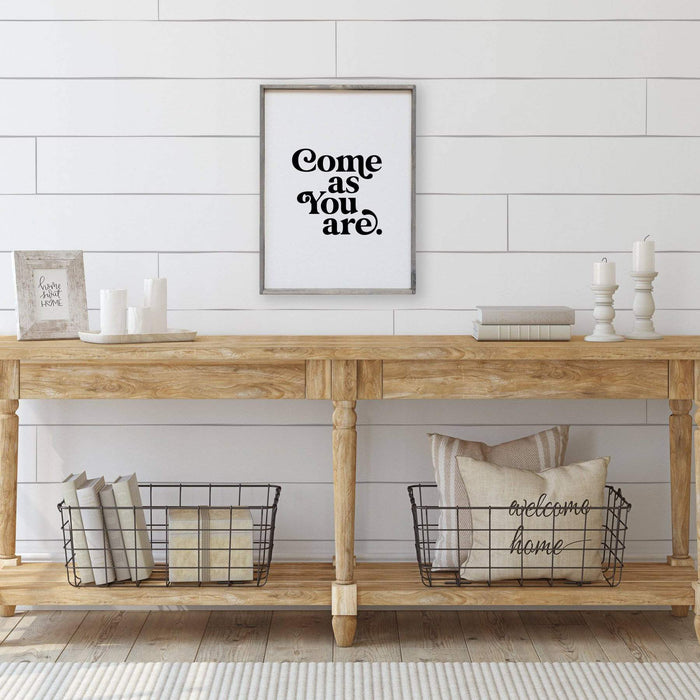 come as you are sign gift