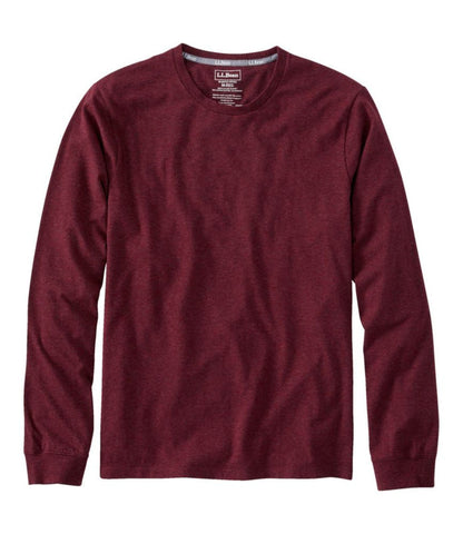 Comfort Stretch Pima Long Sleeve Tee Shirt Men's Regular