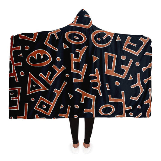 Contemporary Design Hooded Blanket