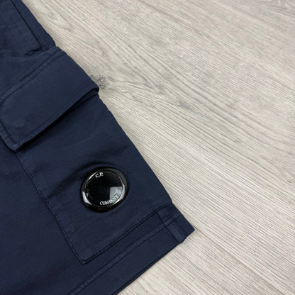 CP Company Jersey Shorts - Navy