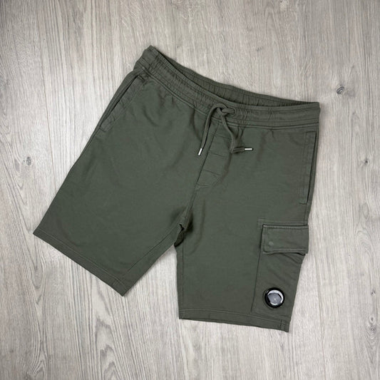 CP Company Jersey Shorts - Thyme
