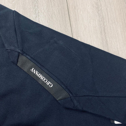 CP Company Raised Fleece Sweatshirt - Navy