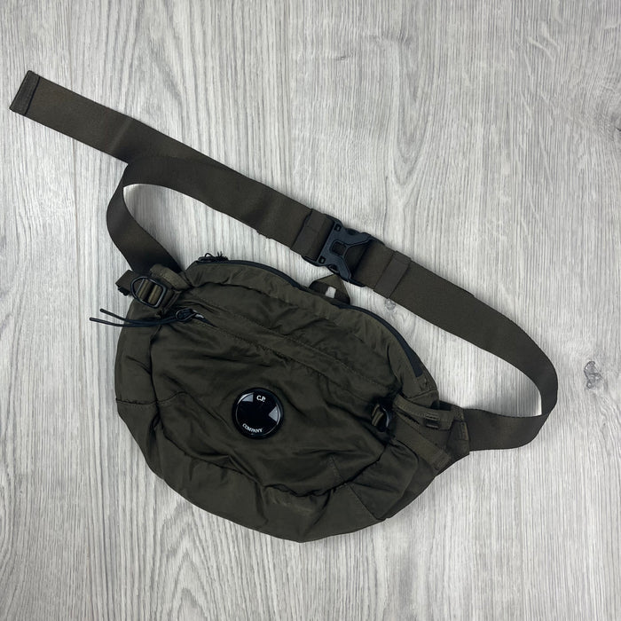 CP Company Zip Chrome Bag - Ivy Green